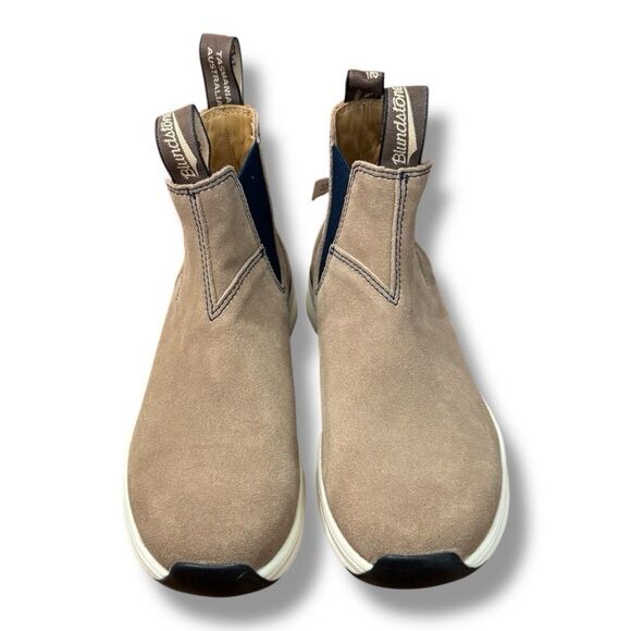 Blundstone 2146 Elastic Sided Suede Chelsea Active Boot Pull On Men's Size 5.5 - Picture 3 of 11